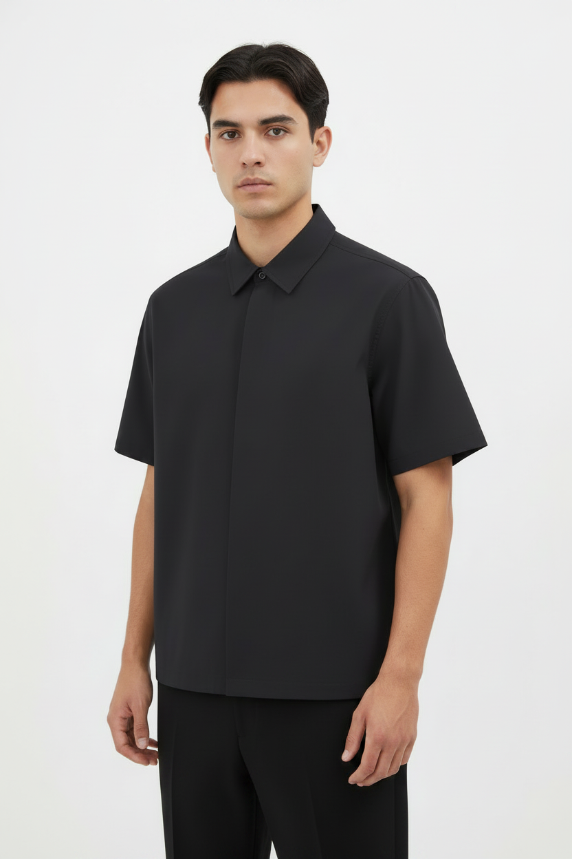 Unisex Boxy Short Sleeve Shirt