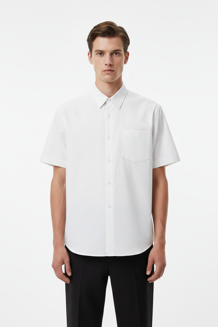 Unisex Boxy Short Sleeve Shirt