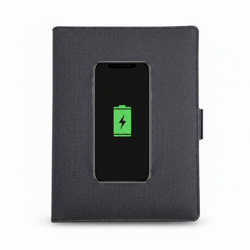 FUERTE Multifunctional Wireless Charging Notebook – A5