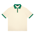 Unisex Color Block Polo Shirt