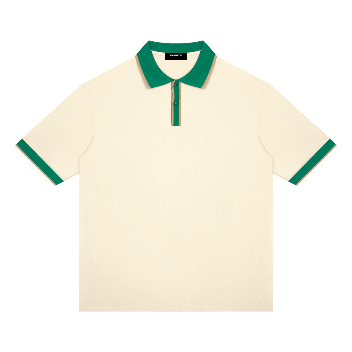 Unisex Color Block Polo Shirt