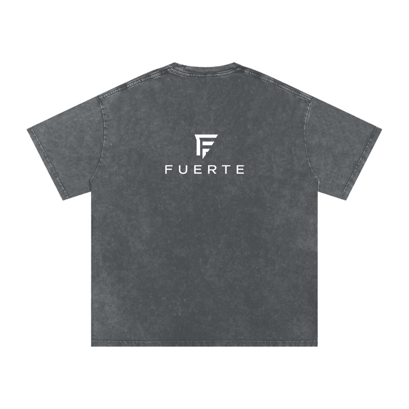 Washed OversizSnow ed Cotton T-Shirt