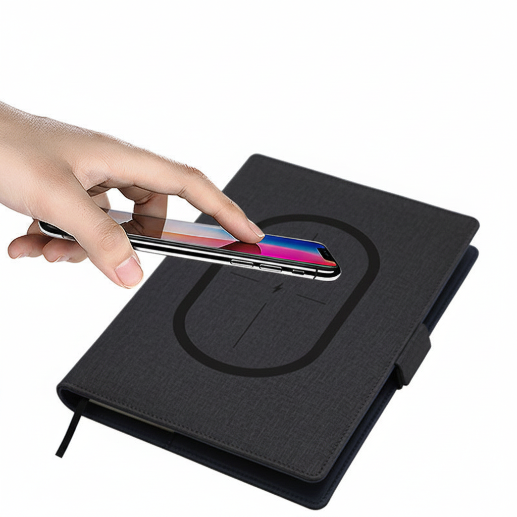 FUERTE Multifunctional Wireless Charging Notebook – A5
