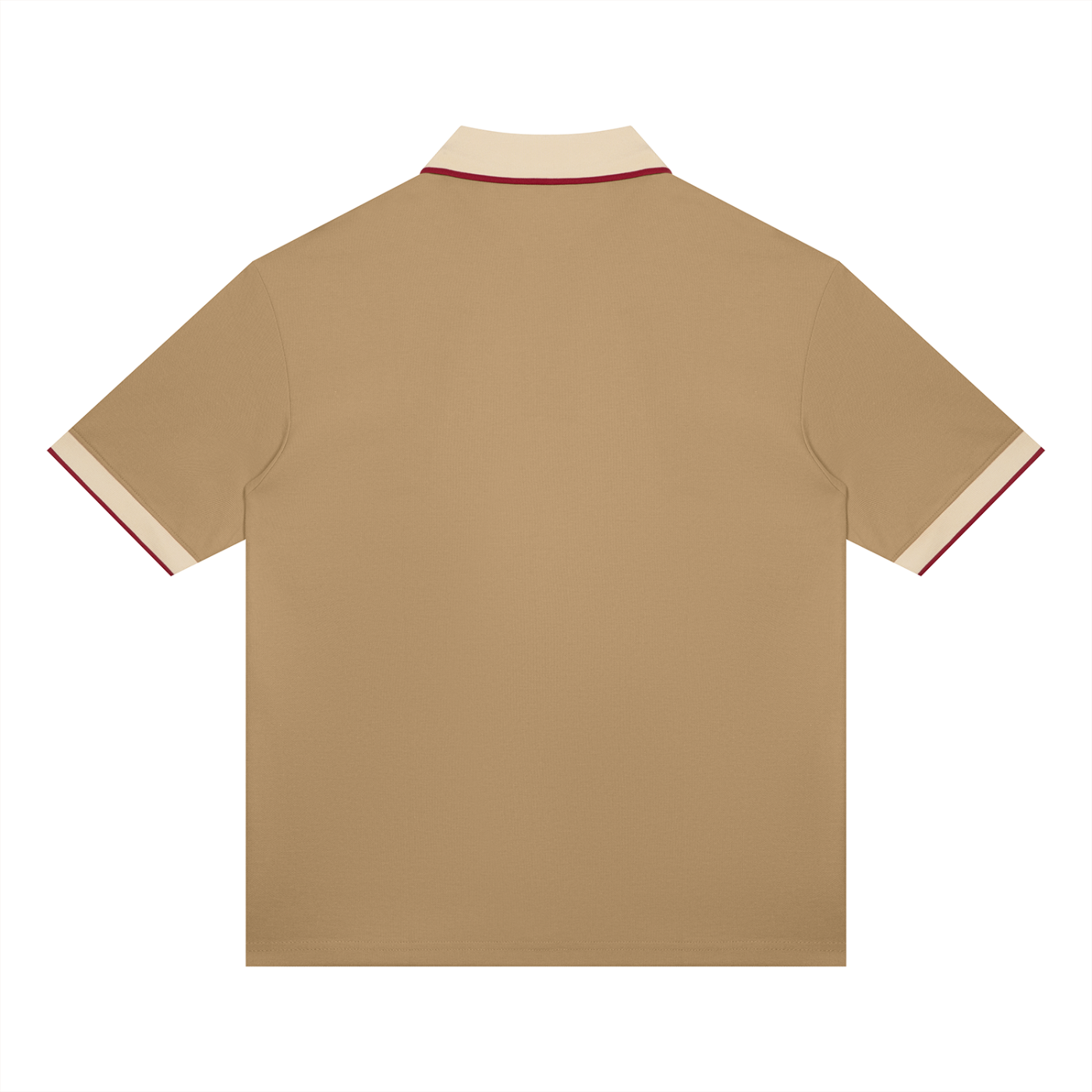 Unisex Color Block Polo Shirt