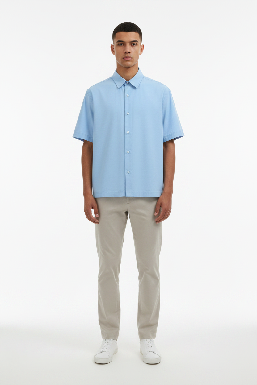 Unisex Boxy Short Sleeve Shirt