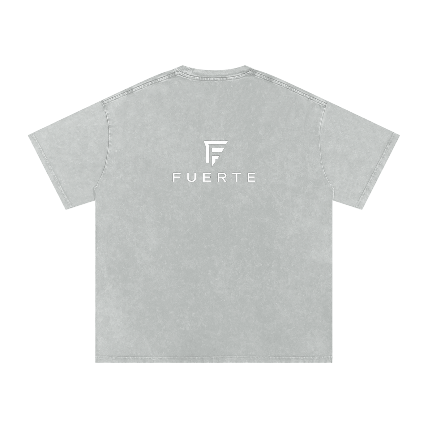 Washed OversizSnow ed Cotton T-Shirt