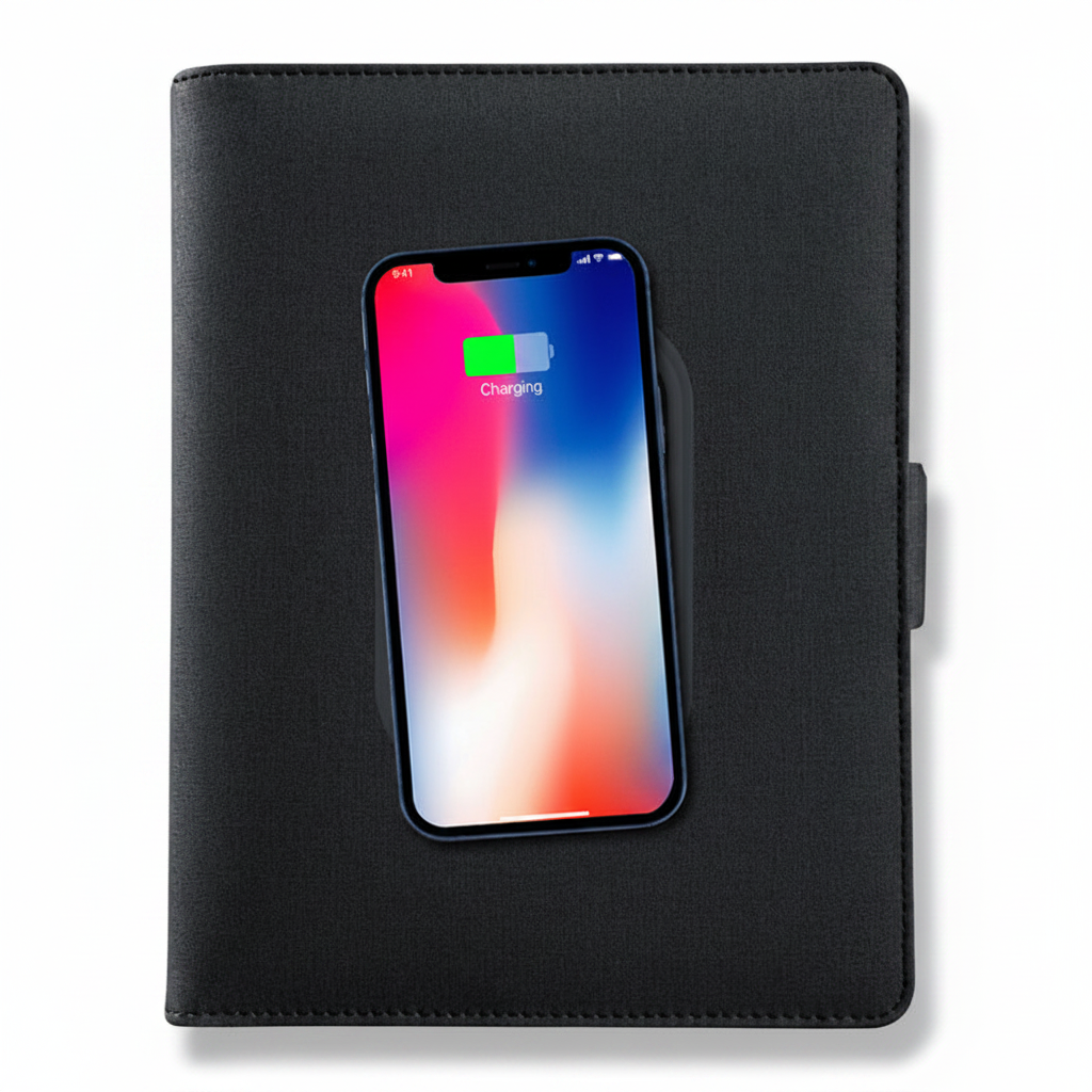 FUERTE Wireless Charging Business Notebook – A5