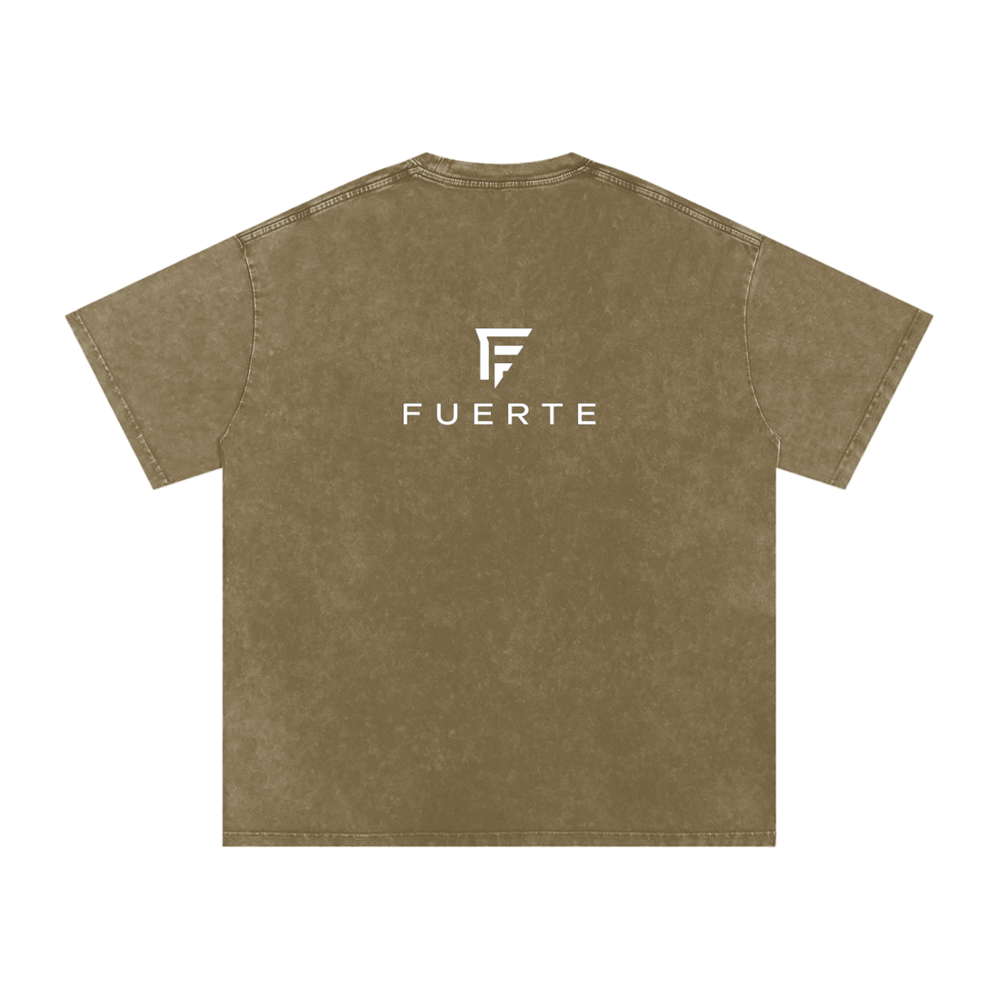 Washed OversizSnow ed Cotton T-Shirt