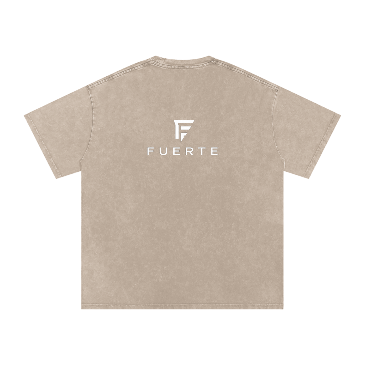 Washed OversizSnow ed Cotton T-Shirt