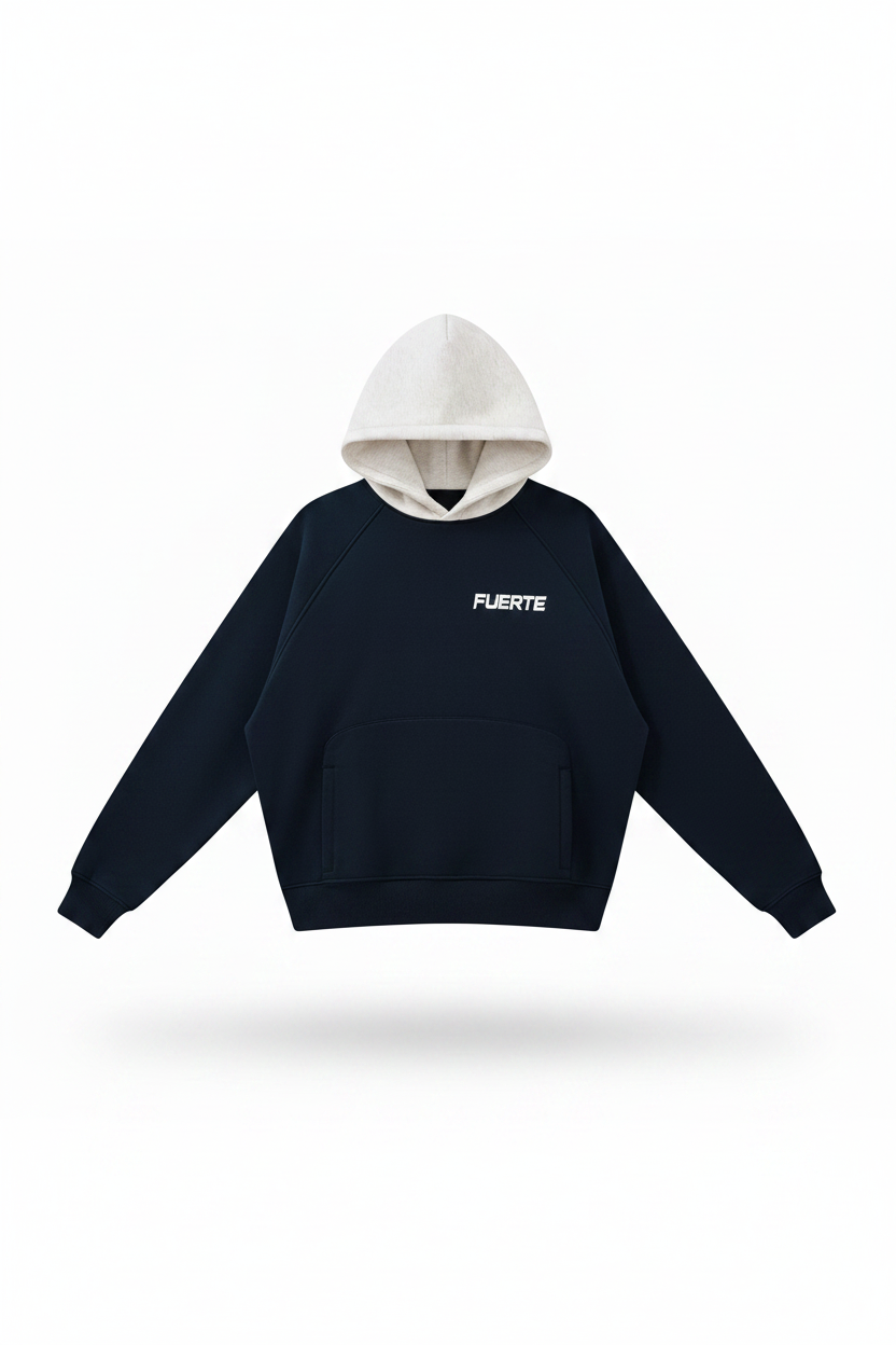 Unisex Fleece Raglan Color Block Hoodie