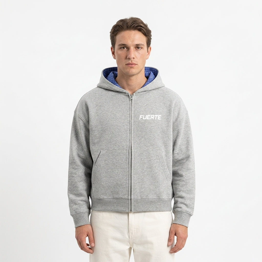 Zip-up hoodie — Modern Lifestyle Scene | Generated by Modelize