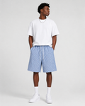 FUERTE Plaid Drawstring Shorts