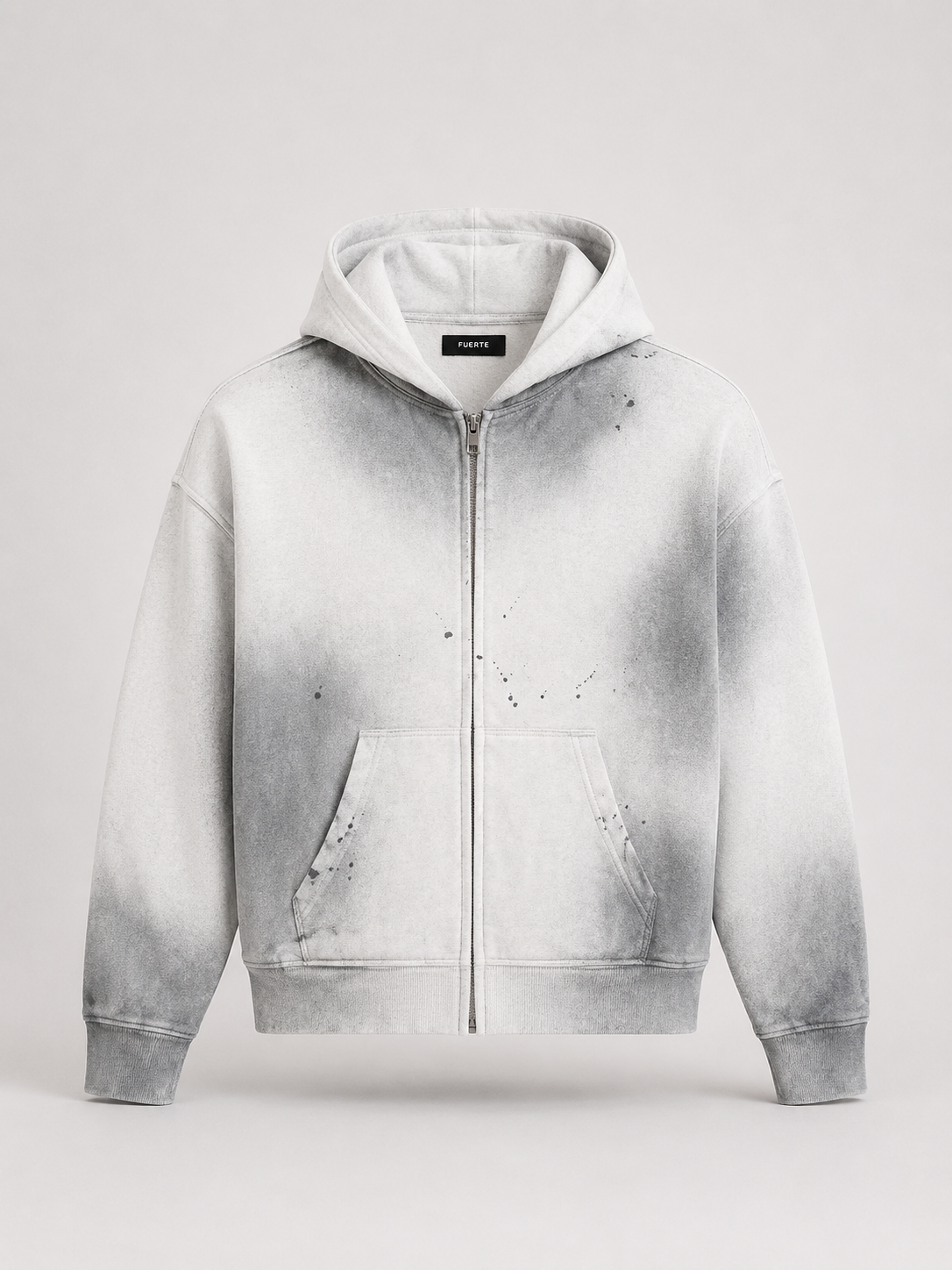 FUERTE Sun-Fade Fleece Zip Hoodie