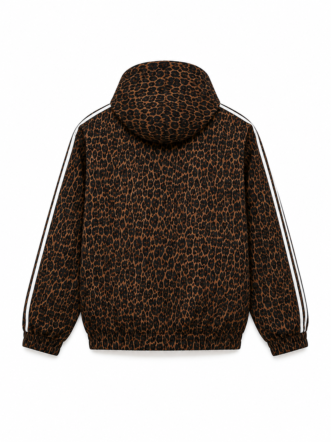 FUERTE Leopard Full-Zip Hoodie