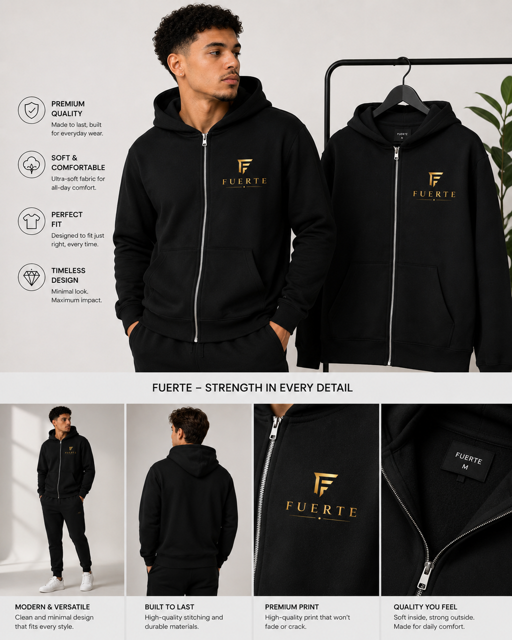 Essential Heavyweight Pocket Hoodie