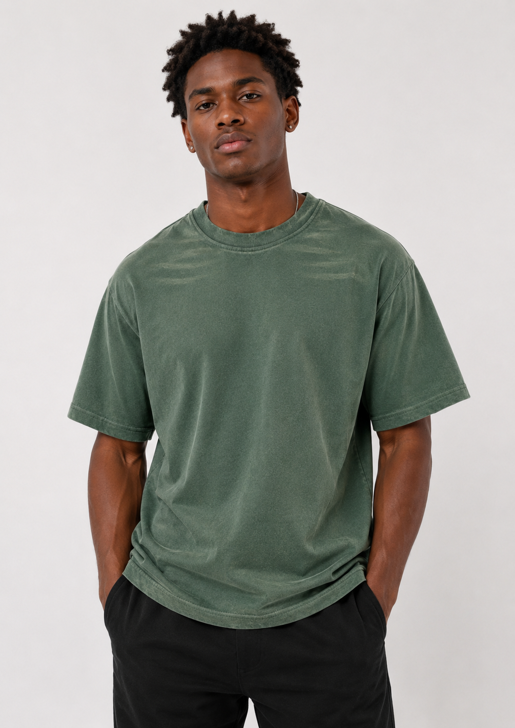 Tiger Stripe Gradient Washed T-Shirt