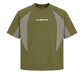 Unisex Color Block Paneling T-Shirt