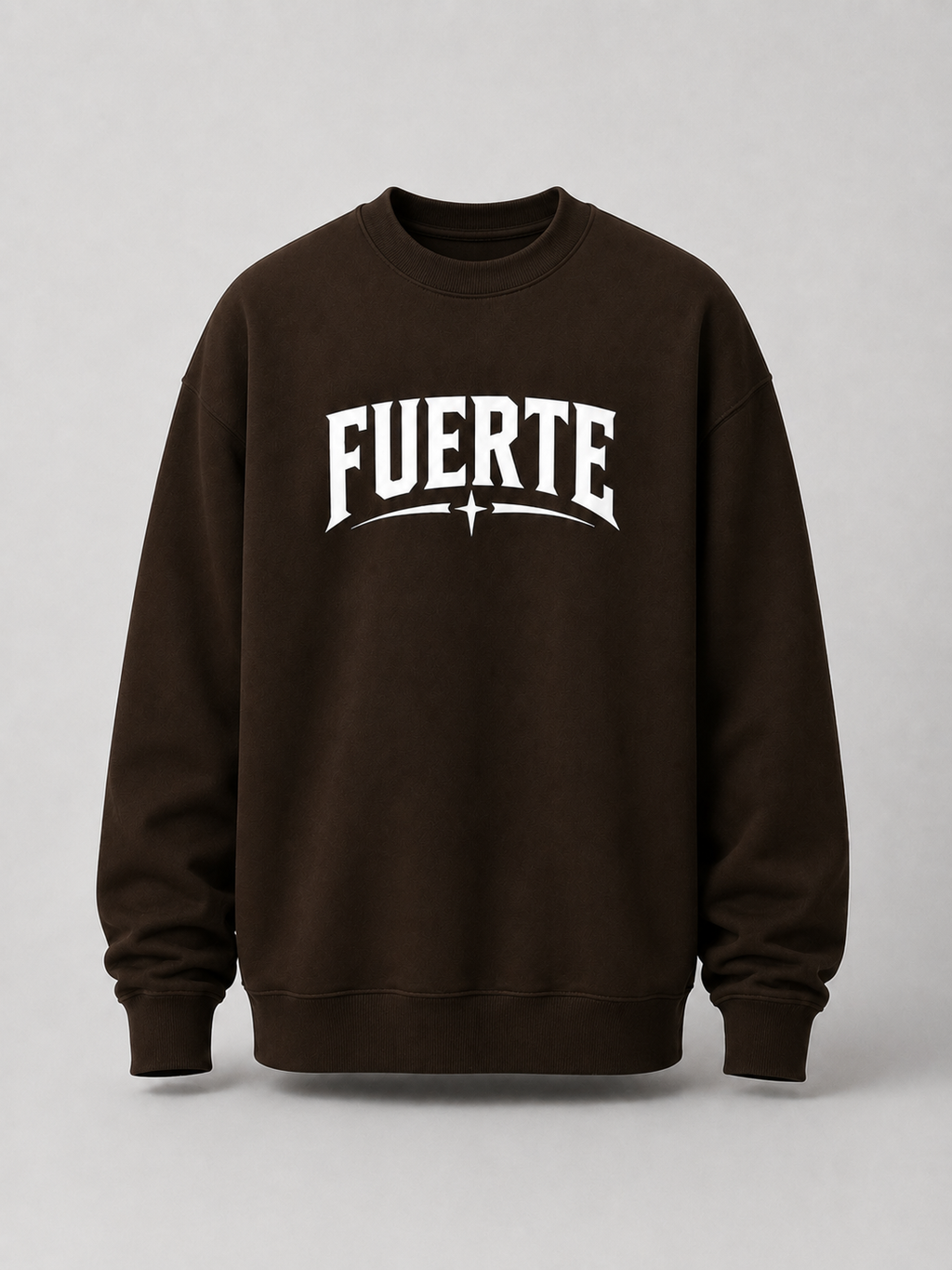 Boxy Fleece Crewneck Sweatshirt