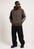 FUERTE Leopard Full-Zip Hoodie