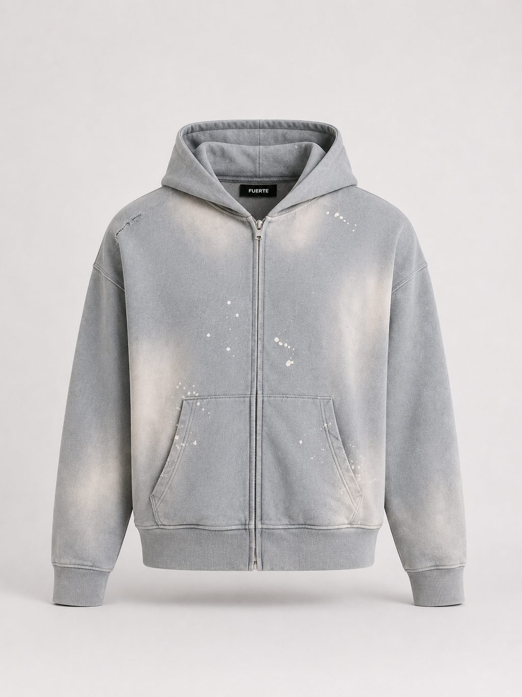 FUERTE Sun-Fade Fleece Zip Hoodie