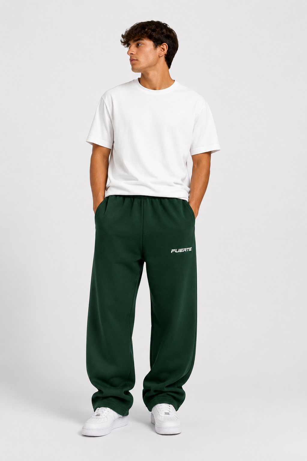 Unisex Barrel Leg Sweatpants