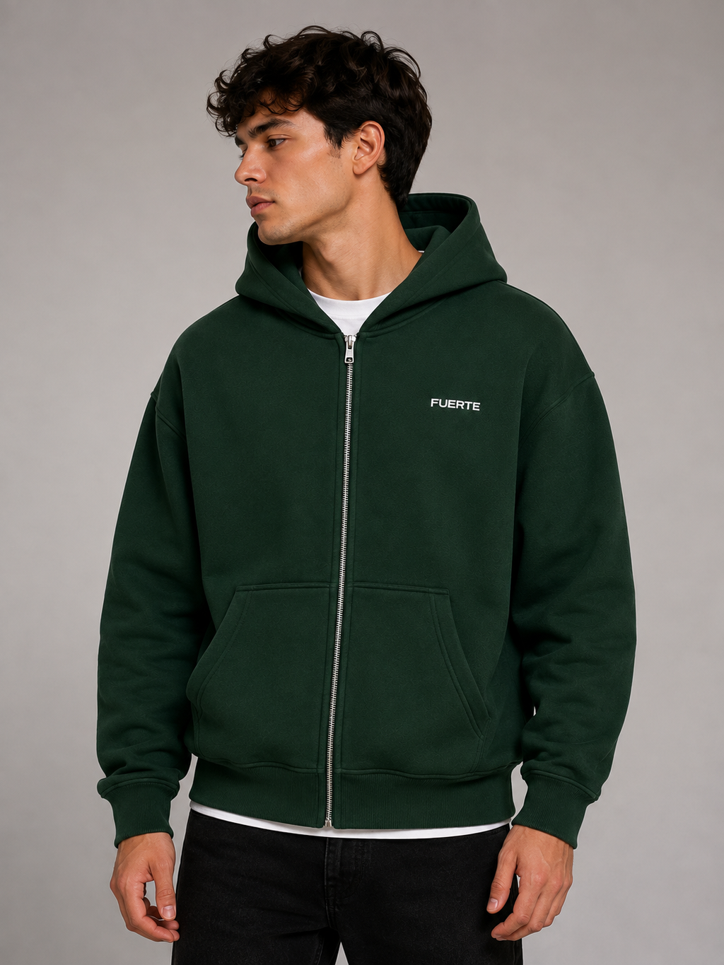 Unisex Fleece Full Zip Hoodie